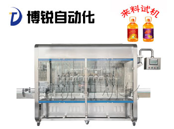 全自動3000瓶食用油灌裝生產線